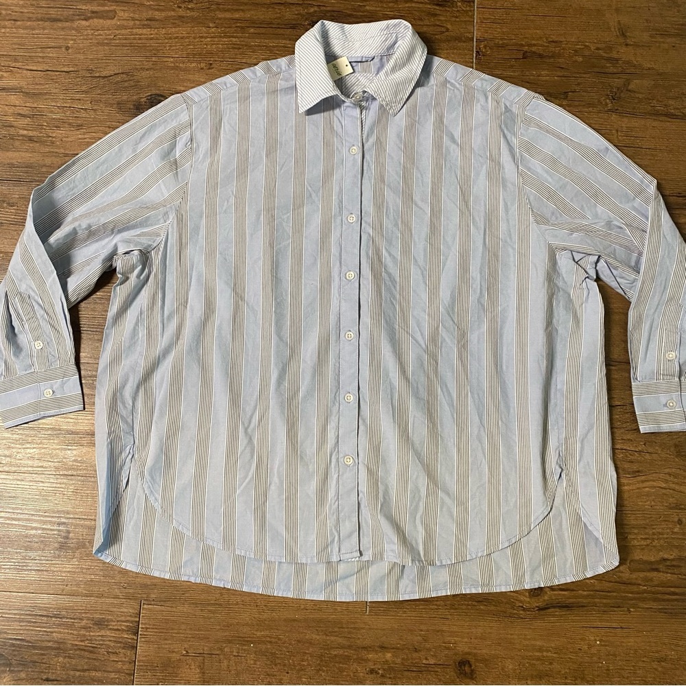Aerie Good Day Button Down Shirt NWT XL - Picture 2 of 8